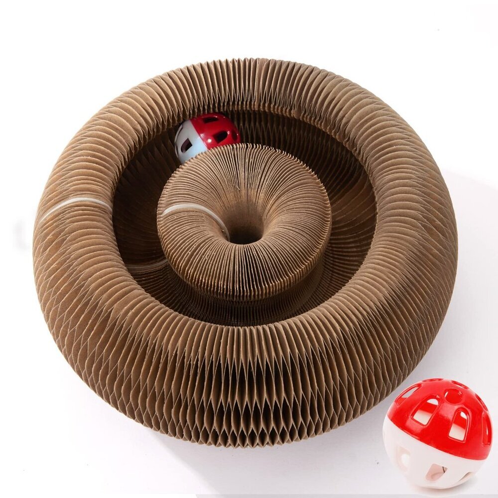 Interactive Cat Ball Track Toy Mental Physical Exercise Indoor Play